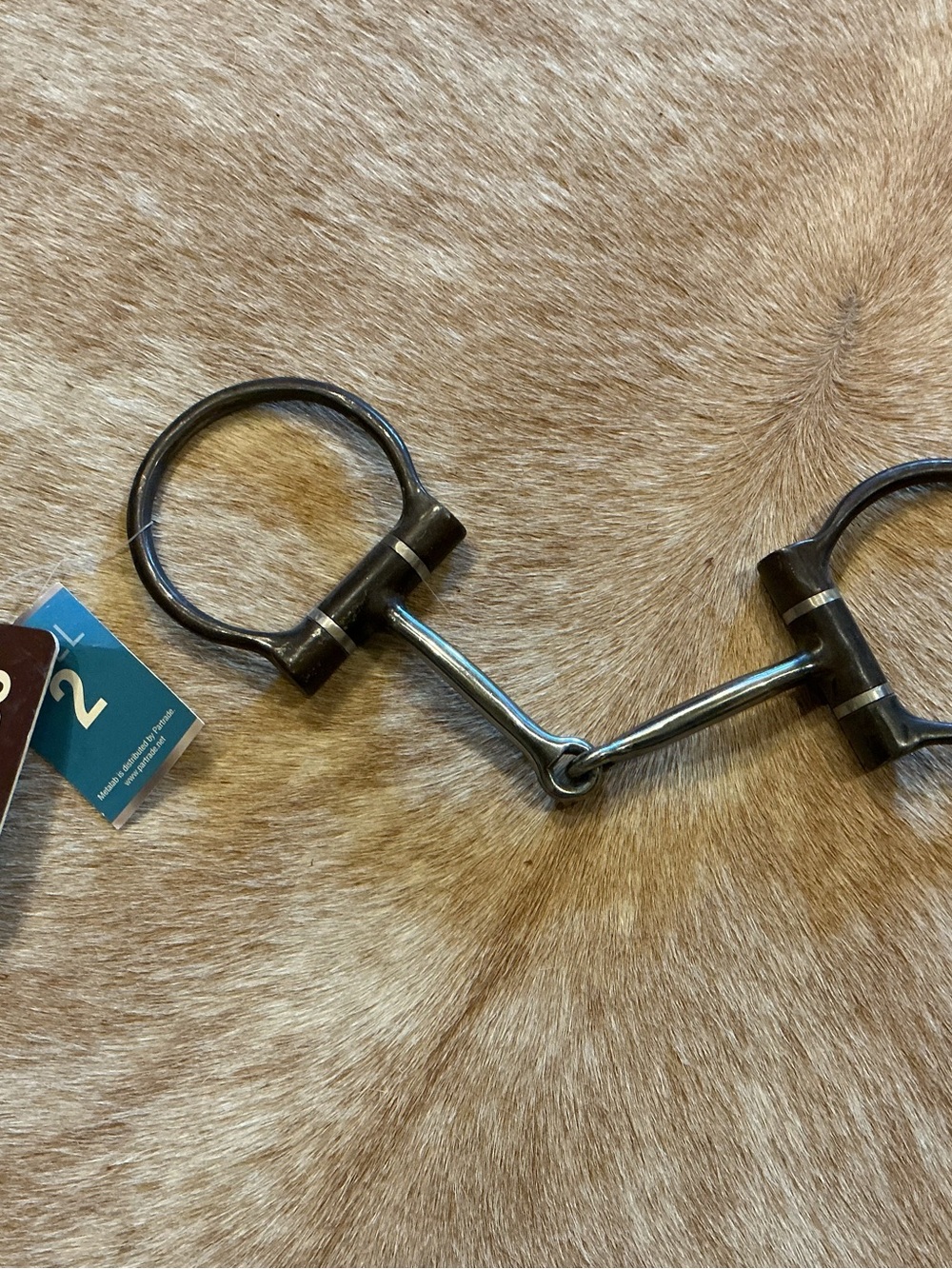 Cowboy Tack Tyler Magnus Collection Dee Ring Snaffle Bit